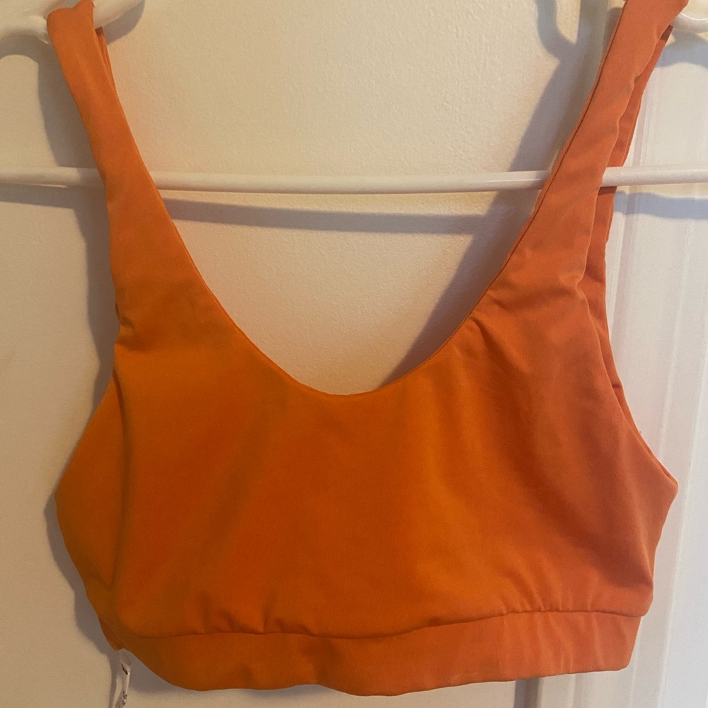 NWT San Lorenzo Sport Tank Top bikini, orange